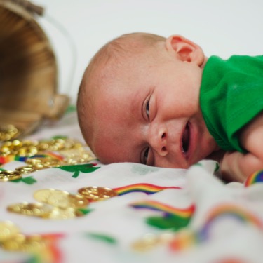 Harlyn in a professional child portrait