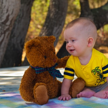 Harlyn in a professional child portrait