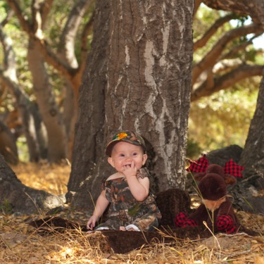 Harlyn in a professional child portrait