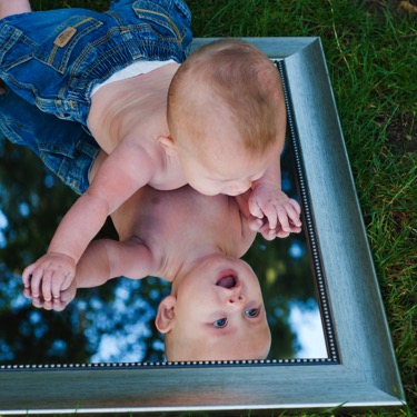 Harlyn in a professional child portrait