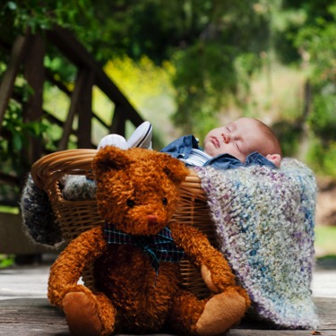 Harlyn in a professional child portrait