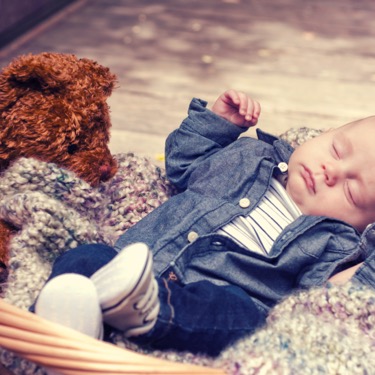 Harlyn in a professional child portrait