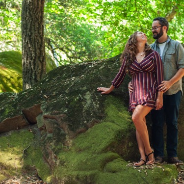 Engagement photos in Santa Barbara California for Mandy and Chris