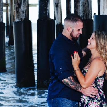 Engagement photos in Ventura California for Kim and James