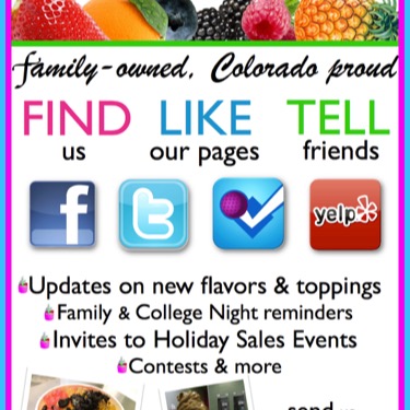 WORK: In-Store Signage (print) | CLIENT: Froyo Zone Frozen Yogurt Inc. (2011 - 2013)
