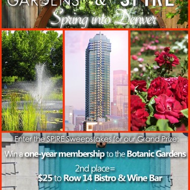 WORK: Contest creative (812x1024, digital) | CLIENT: Onit Marketing / SPIRE Denver LLC (2012 - 2013)